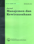 Jurnal Manajemen dan Kewirausahaan