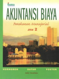 Akuntansi Biaya: Penekanan Manajerial (Jilid 2) (Edisi 11)