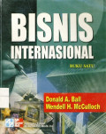 Bisnis Internasional Jilid 1
