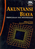 Akuntansi Biaya I: Perencanaan dan Pengendalian