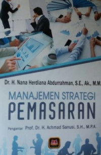 Manajemen Strategi Pemasaran