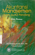 Akuntansi Manajemen:Suatu Sudut Pandang  Edisi 1