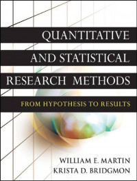 EBOOK : Quantitative And Statistical Research Methods : From Hypothesis To Results,