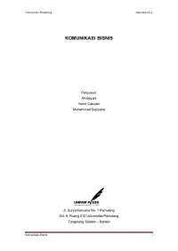 EBOOK : Komunikasi Bisnis