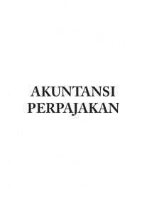 EBOOK : Akuntansi Perpajakan