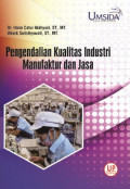Pengendalian Kualitas Industri Manufaktur dan Jasa (EBOOK)