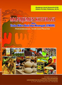 Manajemen Koperasi Dan Usaha Mikro Kecil Dan Menengah (UMKM) ; Perkembangan Teori, Praktik, dan Strategi (EBOOK)
