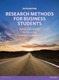 EBOOK : Research Methods For Business Students, 6th Edition