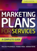 EBOOK : Marketing Plans for Services ; A Complete Guide, 3rd Edition