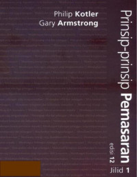 EBOOK : Prinsip-Prinsip Pemasaran Edisi 12 Jilid 1