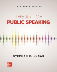 EBOOK : The Art of Public Speaking, 13th Edition