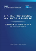 SPAP : Standar Audit 570 (Revisi 2021) ; Kelangsungan Usaha    (EBOOK)