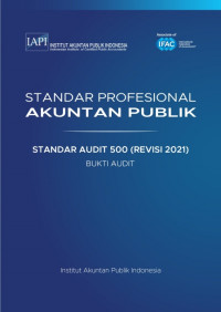 SPAP : Standar Audit 500 (Revisi 2021); Bukti Audit   (EBOOK)